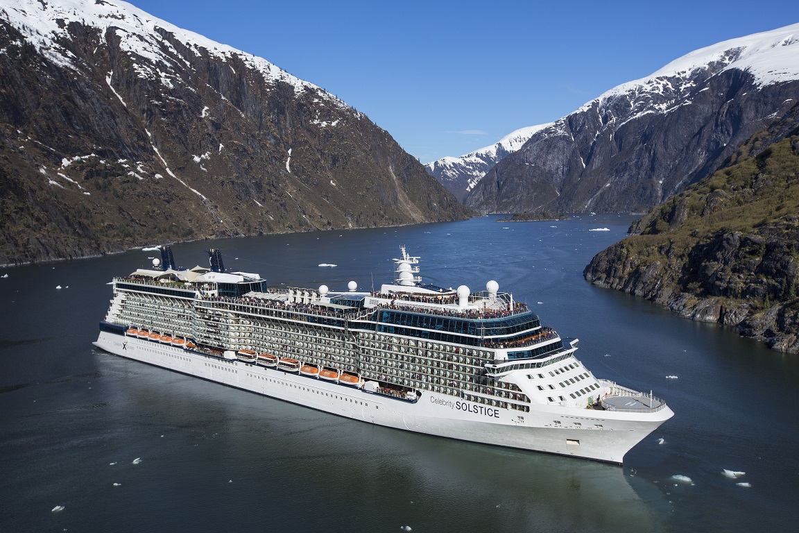 Celebrity Solstice in Alaska Courtesy of Celebrity Cruises